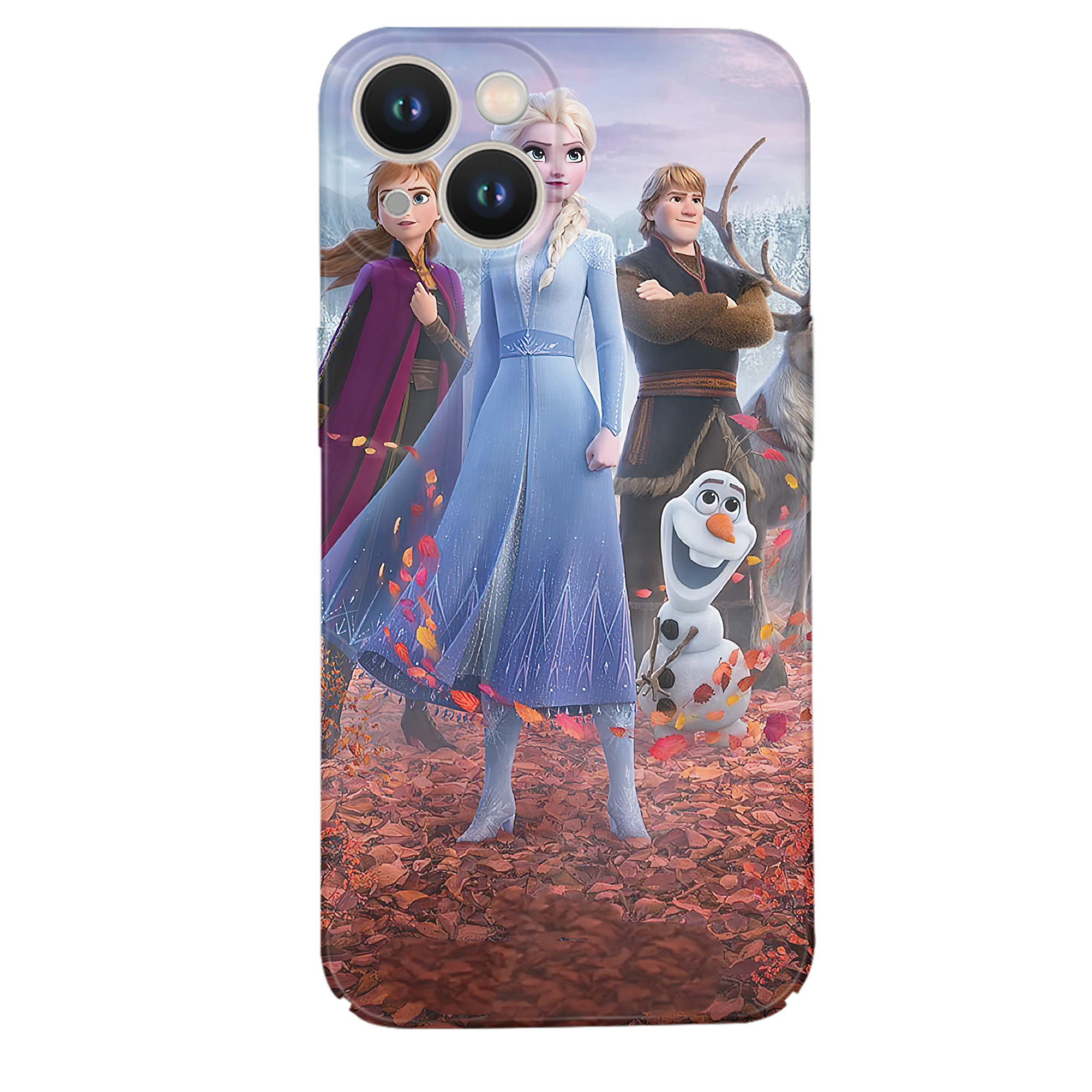 （画像用） アナと雪の女王 アンナ エルサ Frozen Anna Elsa 【iPhone 14シリーズ対応】ハードケース